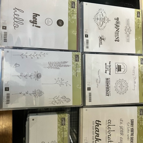 Stampin' Up! Decorative Stamp Set - Black and White retired 
You choose stamp - Picture 13 of 15